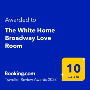 Maisons de vacances The White Home Broadway Love Room : photos des chambres