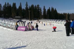 Vuokatti ski-in: Mökistä suksilla suoraan mäkeen tai ladulle