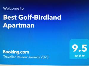 Best Golf-Birdland Apartman