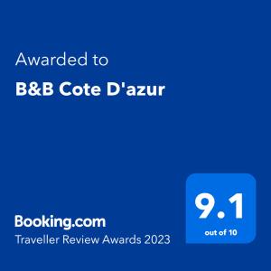 B&B Cote Dazur Hammamet