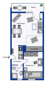 Nordland Appartements - Wohnung Hooge