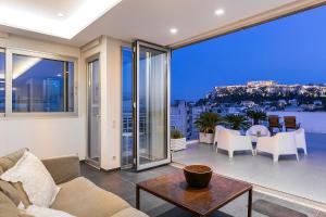 Acropolis Panorama View Penthouse with Private Terraces A Contemporary Parthenon