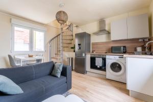 Appartements Le Cocon - Duplex Moderne & Cosy au Coeur de Douai : photos des chambres