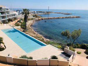 Appartements Appartement standing 3 chambres-3 sdb-piscine a debordement-bord de mer : photos des chambres