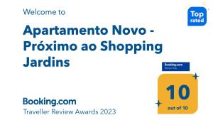 Apartamento Novo - Próximo ao Shopping Jardins