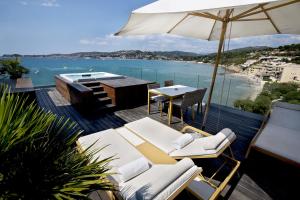 Hotels Hostellerie La Farandole : Suite Deluxe - Vue sur Mer