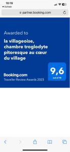 B&B / Chambres d'hotes la villageoise, chambre troglodyte pitoresque au coeur du village : photos des chambres
