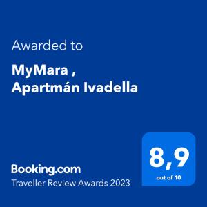MyMara , Apartmán Ivadella
