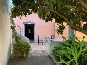 House Il Mandarino, terrace overlooking the sea - Leni