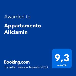 Apartamento Aliciamin