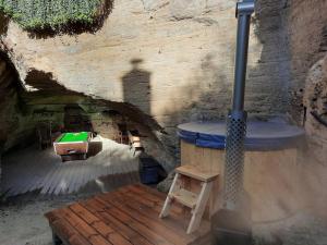 Maisons de vacances Maison troglodytique Doue La Fontaine : photos des chambres
