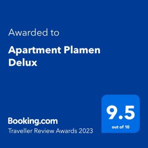 Apartment Plamen Delux