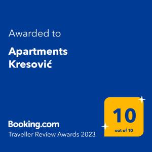 Apartments Kresović