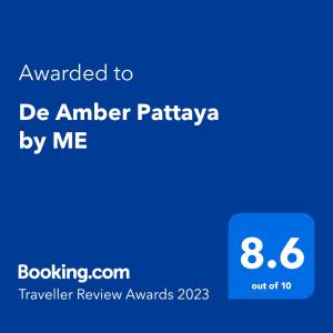 De Amber Pattaya by ME