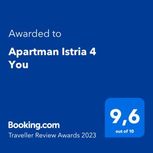 Apartman Istria 4 You
