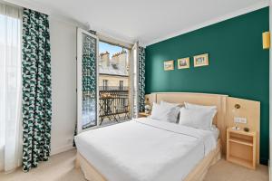 Hotels Hotel Elysees Opera : Chambre Double Premium avec Balcon