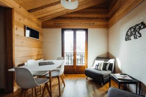 Appartements Nice apartment with balcony near the center of megeve : photos des chambres