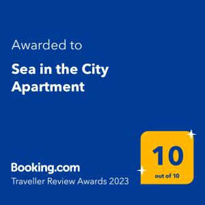 Sea in the City Apartment