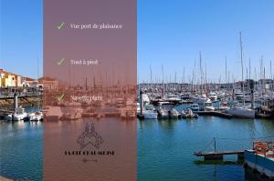 Bel appartement avec vue sur le Port de plaisance - La Clé Chaumoise