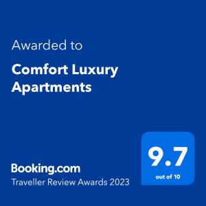 Comfort Luxury Apartments