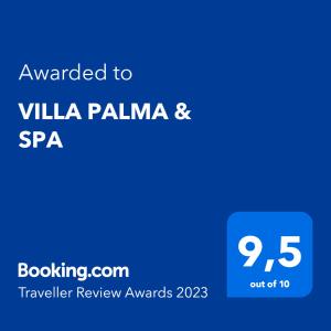VILLA PALMA & SPA