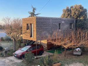 Maisons de vacances campdebaseventoux , vue sur le ventoux : photos des chambres