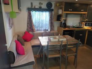 Chalets Mobil-home climatise, calme, arbore : photos des chambres