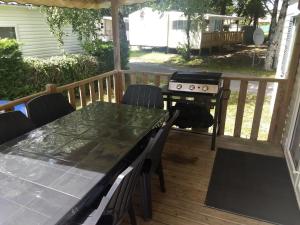 Mobil-home climatisé, calme, arboré