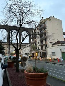 Appartements F2 belle vue Aqueduc avec balcon : photos des chambres