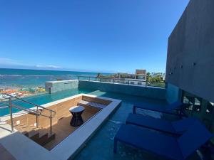 Flat à Beira Mar Com Varanda e Piscinas Naturais 308