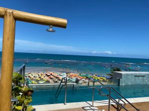 Flat à Beira Mar Com Varanda e Piscinas Naturais 308