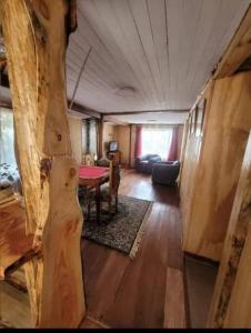 Cabaña con estacionamiento