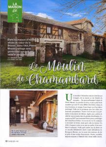 Maisons d'hotes Le Moulin de Chamambard : photos des chambres
