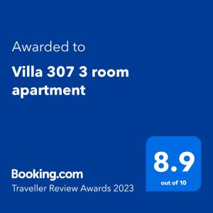 Villa 307 2 room apartment