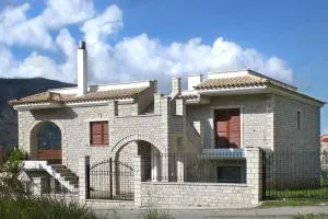 ΤΟ ΠΕΤΡΙΝΟ - Καλοκαιρινό Σπίτι κοντά στα Σύβοτα - ΦΑΣΚΟΜΗΛΙΑ - Korítiani