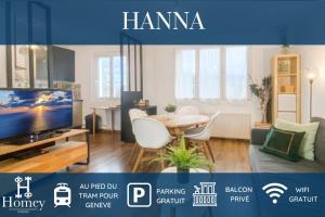 HOMEY HANNA - Au pied du tram   Parking gratuit   Balcon privé   Wifi gratuit