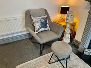 Entire holiday home in Blackpool with free parking and a private patio garden