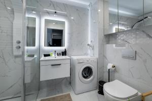 Apartament z kominkiem