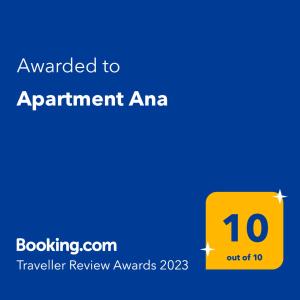 Apartment Ana