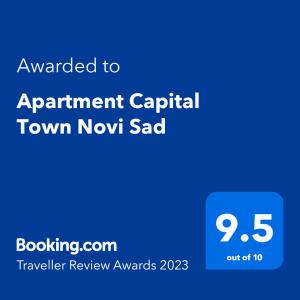 Apartment Capital Town Novi Sad