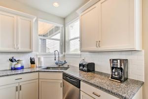 Walk to Beach Ocean Shores House with Fireplace