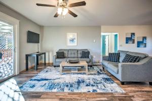 Fire Pit and Bay Views North Bend Home!