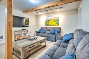 Fire Pit and Bay Views North Bend Home!