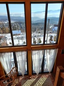 Stodoła Simonka na punkcie widokowym