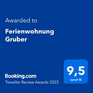 Ferienwohnung Gruber