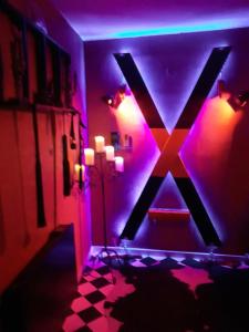 Appartements LOVE ROOM Le rouge et noir : photos des chambres