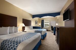 Studio Suite with Two Queen Beds - Non-Smoking room in Days Inn & Suites by Wyndham Cherry Hill - Philadelphia