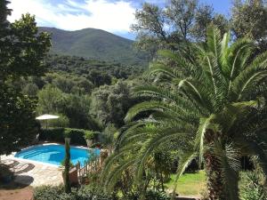Maisons de vacances Gite dans le maquis avec piscine privee : Maison 1 Chambre