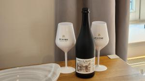 Das Ferienapartment Alexandrine direkt am Pfaffenteich mit eigenem Parkplatz