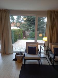 Self -contained part of a house with garden